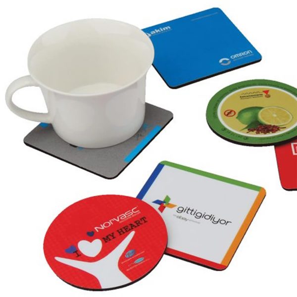 bardak altlığı basımı