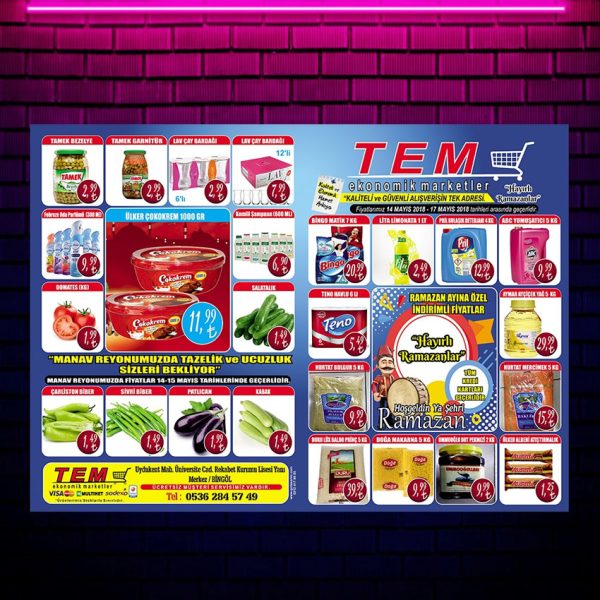 insört basımı fiyatları