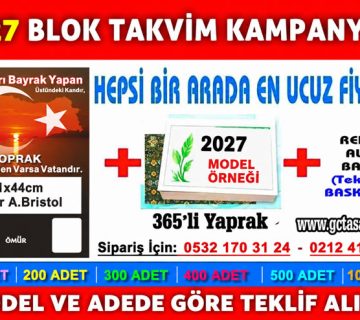 2027 Ömür Takvim Fiyatları